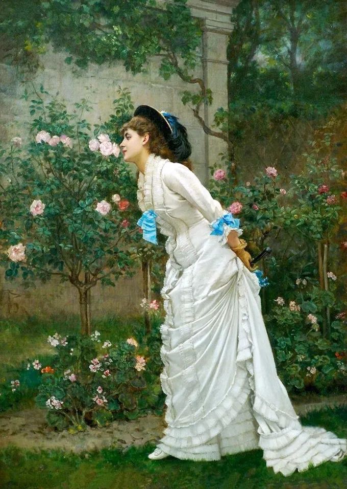 法国画家笔下的巴黎贵族女性，展示优雅之美！