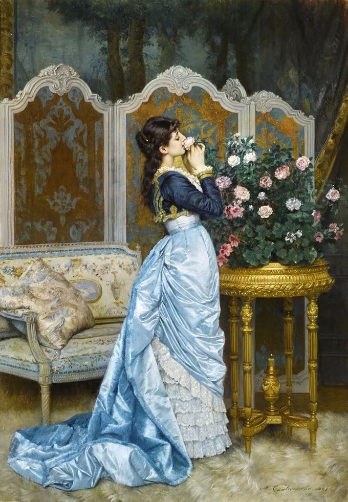 法国画家笔下的巴黎贵族女性，展示优雅之美！