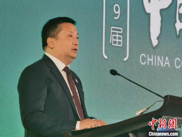 中国视协分党组书记、驻会副主席、秘书长廖恳。 何浠 摄 中国视协分党组书记、驻会副主席、秘书长廖恳。 何浠 摄